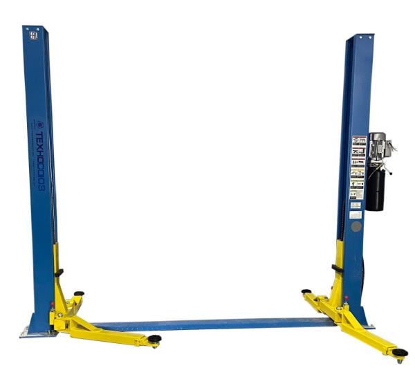 Подъемник двухстоечный T-4 (прямые лапы)