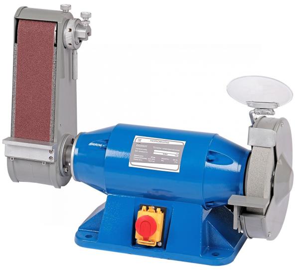 Заточной станок профессиональный диам. 200 мм с шлифовальной лентой, 220 В EG2009T