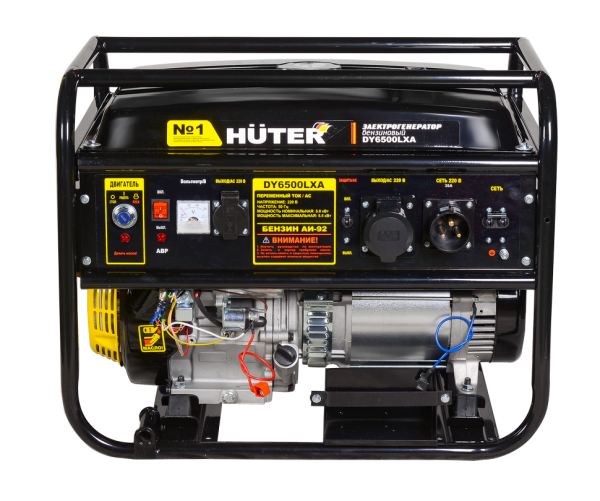 Портативный бензогенератор Huter DY6500LXA