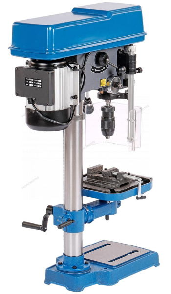 Станок сверлильный с тисками, 500 Вт, 16 мм, вариатор скорости ND1648V