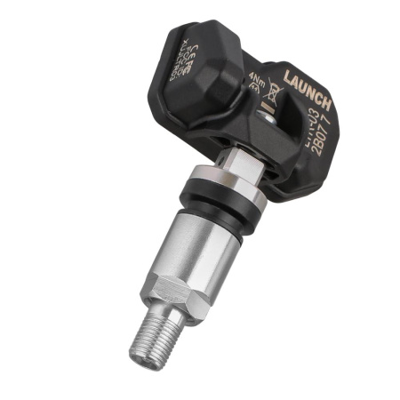 Датчик TPMS Launch LTR-03, 433МГц + 315МГц, зажимной, программ., универсальный, металл., серебро