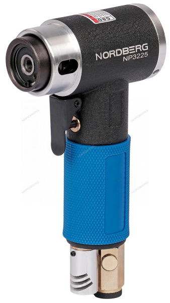 Пневмошлифмашинка угловая орбитальная, эксцентрик, в комплекте с насадками, диам. 25, 50, 75 мм NP3225K